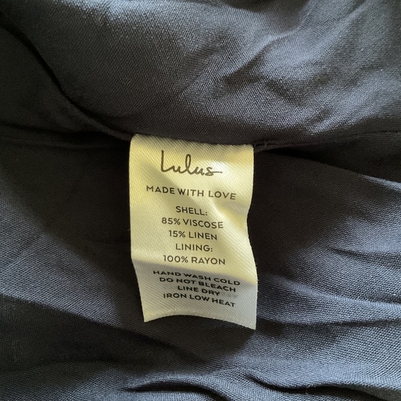 Lulu's Black Mini Dress - Picture 12 of 13